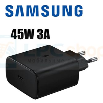 СЗУ Type-C для Samsung (EP-TA845, 45W, PD) - Черный (OEM)