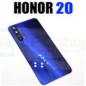 Крышка(задняя) для Huawei Honor 20 Синий со стеклом камеры
