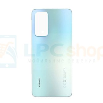 Крышка(задняя) для Xiaomi 12 Lite 2203129G Голубой (Lite Green)
