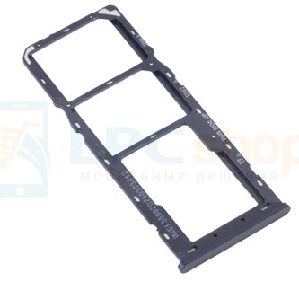 Лоток сим карты для Alcatel 1V (6002) 2021 Темно-синий (версия 2Sim)