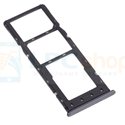 Лоток сим карты для Infinix Hot 8 Lite / Hot 8 Черный