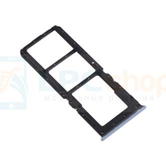 Контейнер сим карты и карты памяти OPPO A9 (2020) / OPPO A5 (2020) / A11X Светло-Синий