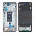 Рамка дисплея для Xiaomi 11T / 11T Pro Серебро (c проклейкой для АКБ)