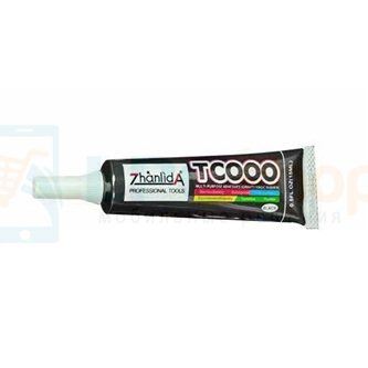 Клей-герметик ZHANLIDA TС000 (черный) 15ml