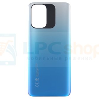Крышка(задняя) для Xiaomi Poco M5s Синий 
