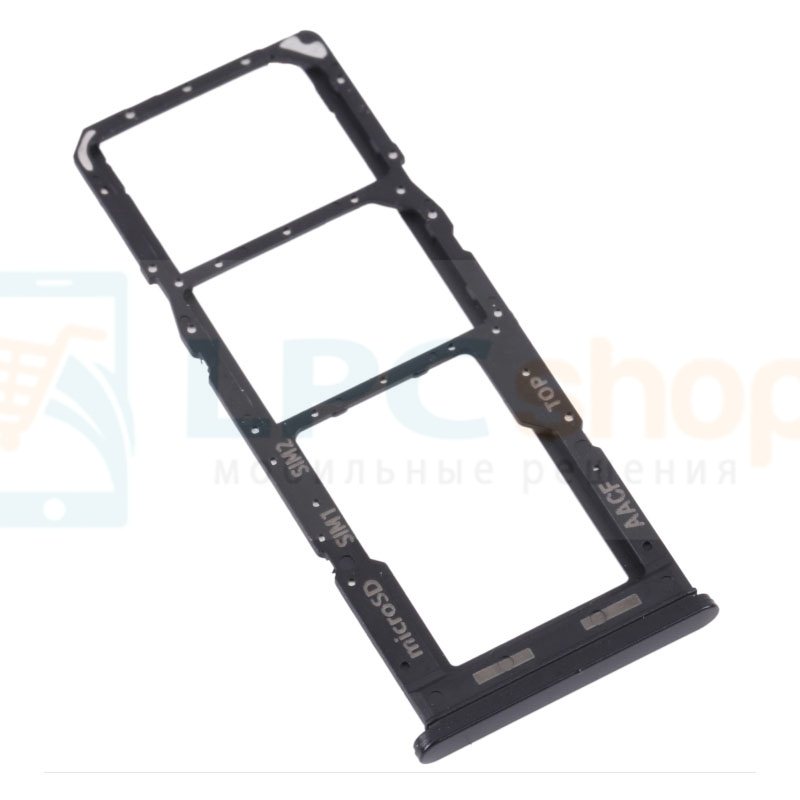 Лоток сим карты Samsung A13 A135F Черный