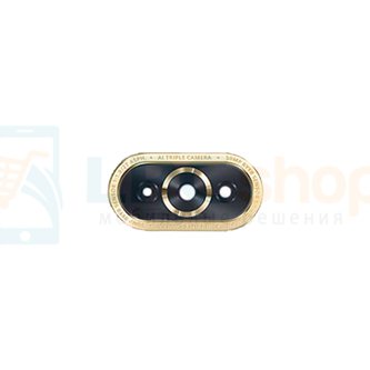 Стекло задней камеры для Huawei Nova 10 Pro в рамке (для Серебро)