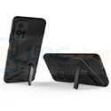 Чехол - накладка для Xiaomi Redmi Note 11 Pro Plus 5G / BIBERCAS / с подставкой Черный / Пластиковый / Защитный 