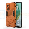Чехол - накладка для Xiaomi Mi 10T / Mi 10T Pro / BIBERCAS / с подставкой Оранжевый / Пластиковый / Защитный 