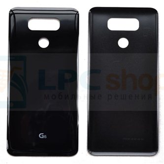 Крышка(задняя) LG G6 H870DS Черная