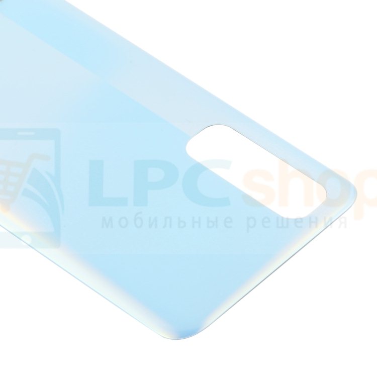 Крышка(задняя) для Realme 7 Светло-Синяя