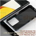 Чехол - накладка для Vivo Y35 4G V2205 Черный / Пластиковый / Защитный
