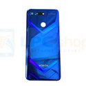 Крышка(задняя) Huawei Honor View 20 Синяя (Saphire blue)  + Стекло камеры