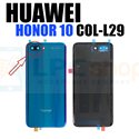 Крышка(задняя) Huawei Honor 10 Сине-зеленая (с переливом) со стеклом камеры