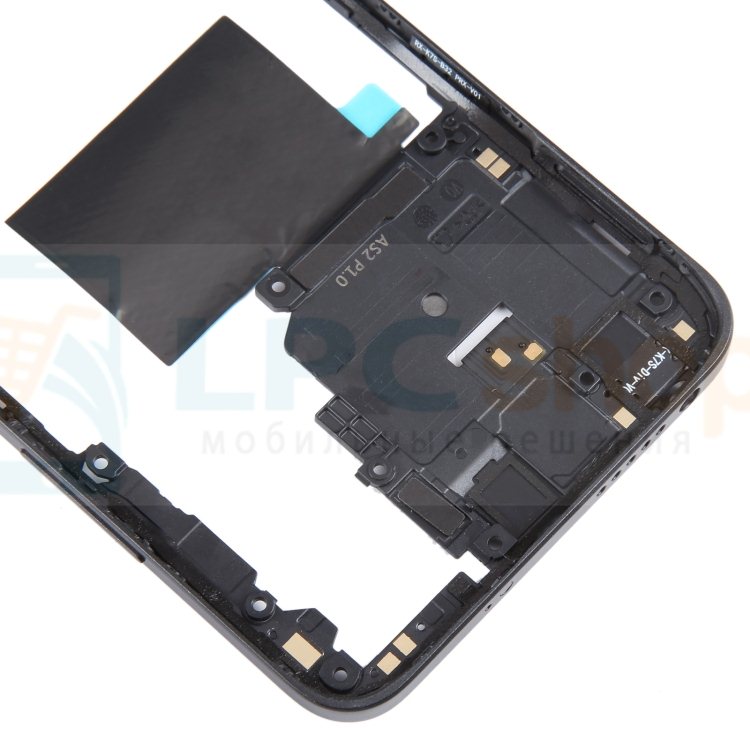 Средняя часть Xiaomi Redmi Note 12S Черная (с NFC)