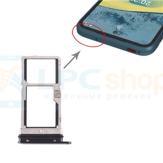 Лоток сим карты Nokia XR20 Черный