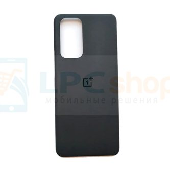 Крышка(задняя) для OnePlus 9 Черная глянцевая - ORIG