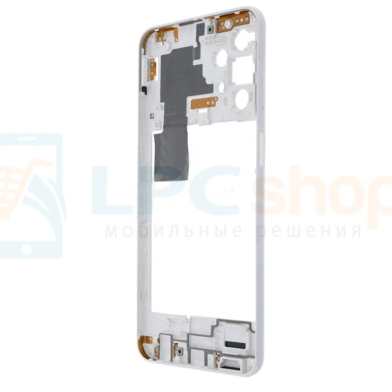 Средняя часть Samsung A23 4G A235 Белая с NFC