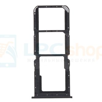 Контейнер сим карты Oppo A53s CPH2135 Черный