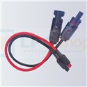 Переходник Anderson 40A на MC4 (для солнечных панелей) - 50см - 12AWG