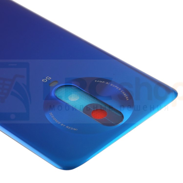 Крышка(задняя) для Xiaomi Redmi K30 5G Синяя