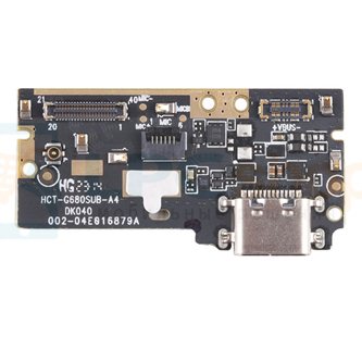 Шлейф для Blackview BV9200 (плата) разъема зарядки  - с компонентами