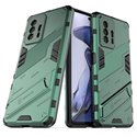 Чехол - накладка для Xiaomi Mi 11T / 11T Pro  / BIBERCAS / с подставкой Темно-зеленый / Пластиковый / Защитный