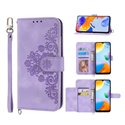 Чехол книжка Xiaomi 13 Pro кошелек / подставка Фиолетовый