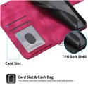 Чехол книжка Samsung A33 кошелек / подставка Красный