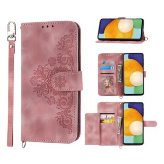 Чехол книжка для Samsung A33 кошелек / подставка Светло-розовый