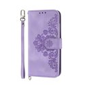 Чехол книжка iPhone 15 Pro кошелек / подставка Фиолетовый