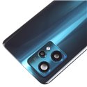 Крышка(задняя) для Realme 9 Pro Plus Зеленая со стеклом камеры