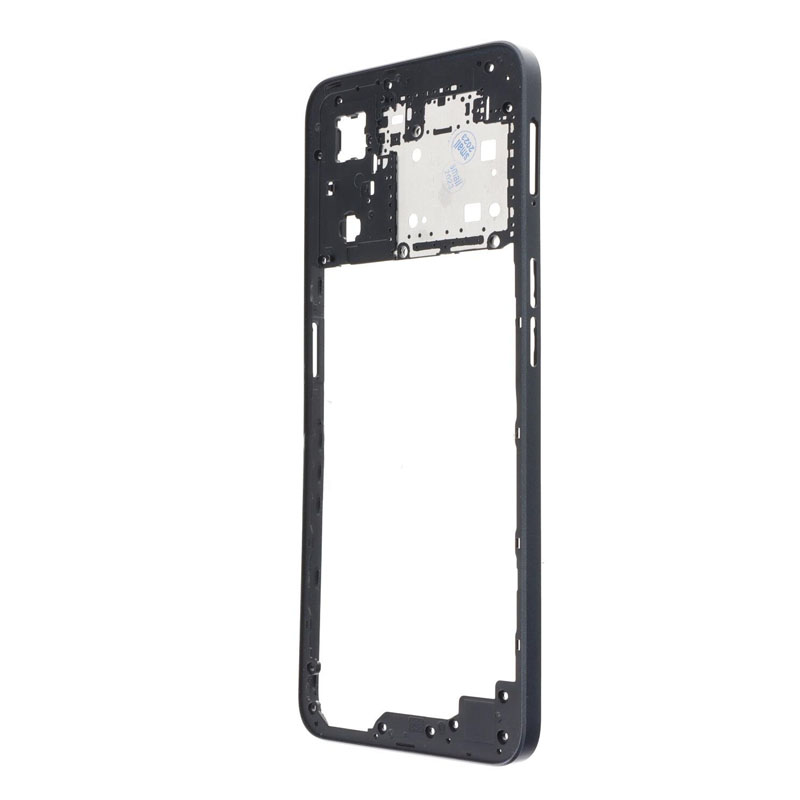 Средняя часть OPPO A57s CPH2385 Черная + кнопки громкости