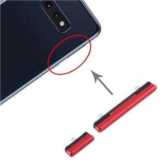 Толкатель кнопки включения и громкости Samsung S10e G970F Красный