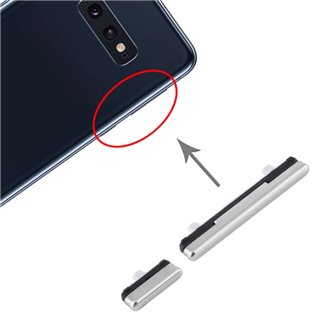 Толкатель кнопки включения и громкости Samsung S10e G970F Серебро