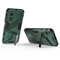 Чехол - накладка для Xiaomi Mi 10T / Mi 10T Pro / BIBERCAS / с подставкой Зеленый / Пластиковый / Защитный 
