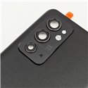 Крышка(задняя) для OnePlus 9RT Черная со стеклом камеры - OR