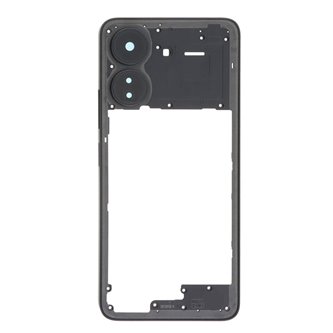 Средняя часть для Xiaomi Redmi 13C Черная