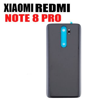 Крышка(задняя) для Xiaomi Redmi Note 8 Pro Тёмно-Серый