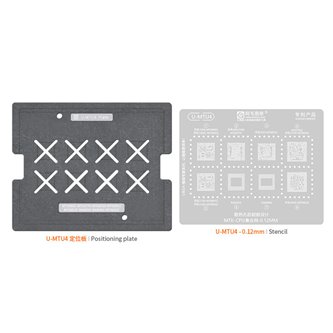 AMAOE BGA Трафарет (U-MTU4) + платформа для процессоров Mediatek MT6889Z / MT6885Z / MT68855V / MT6877V / MT6895Z / MT6891Z / MT