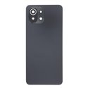 Крышка(задняя) для Xiaomi Mi 11 Lite/11 Lite 5G NE Черный со стеклом камеры