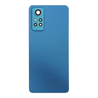 Крышка(задняя) для Xiaomi Redmi Note 12 Pro 4G Синяя со стекло камеры