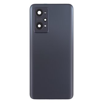 Крышка(задняя) для Realme GT Neo 2 Черная со стеклом камеры