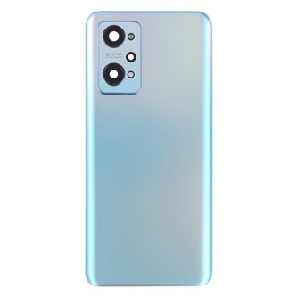 Крышка(задняя) для Realme GT Neo 2 Синий со стеклом камеры