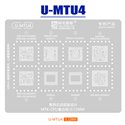 AMAOE BGA Трафарет (U-MTU4) для процессоров Mediatek MT6889Z / MT6885Z / MT68855V / MT6877V / MT6895Z / MT6891Z / MT6893Z / MT69