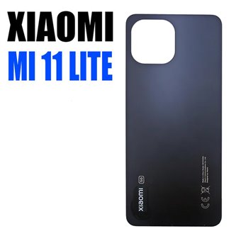 Крышка(задняя) для Xiaomi Mi 11 Lite/11 Lite 5G NE Черный - OR