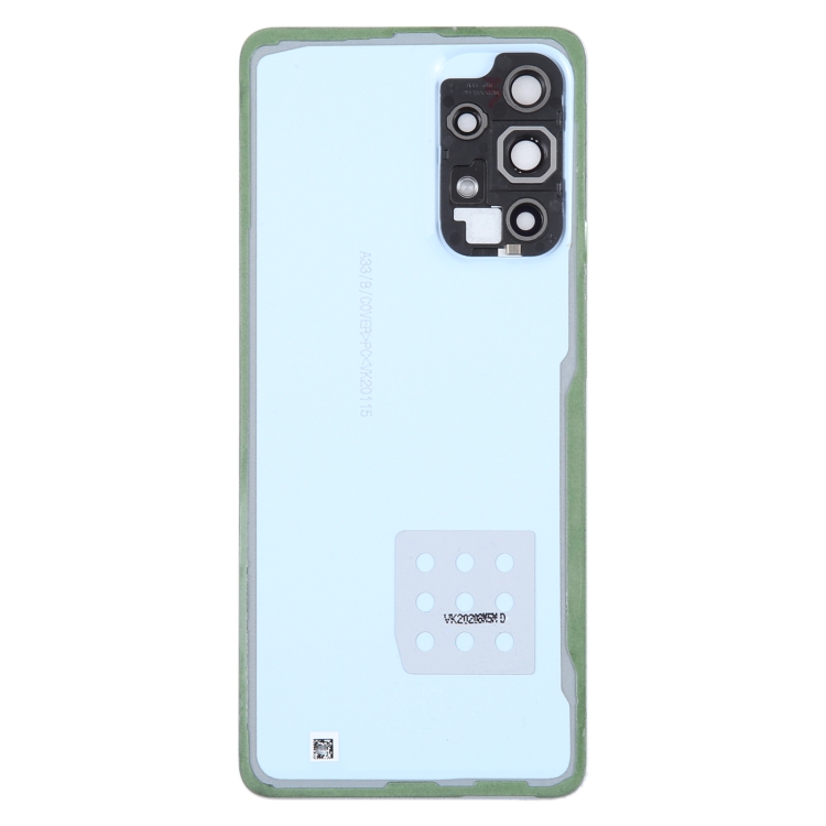 Крышка(задняя) для Samsung Galaxy A33 5G A336B со стеклом камеры Синий