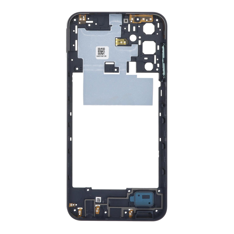 Средняя часть Samsung Galaxy A15 4G A155F Черная (с NFC)