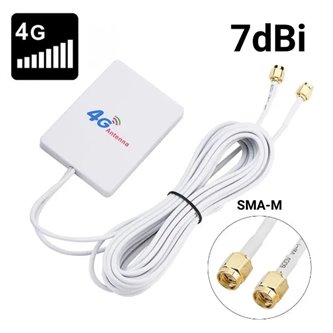 Антенна для роутеров и модемов 3g / 4g комнатная 7dBi (SMA-M)