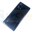 Крышка(задняя) для Xiaomi Poco F5 23049PCD8G Черная со стеклом камеры